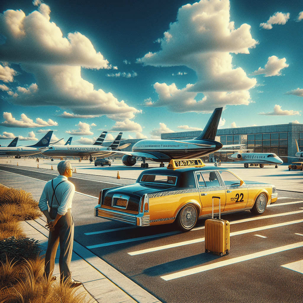 Private airport taxi
