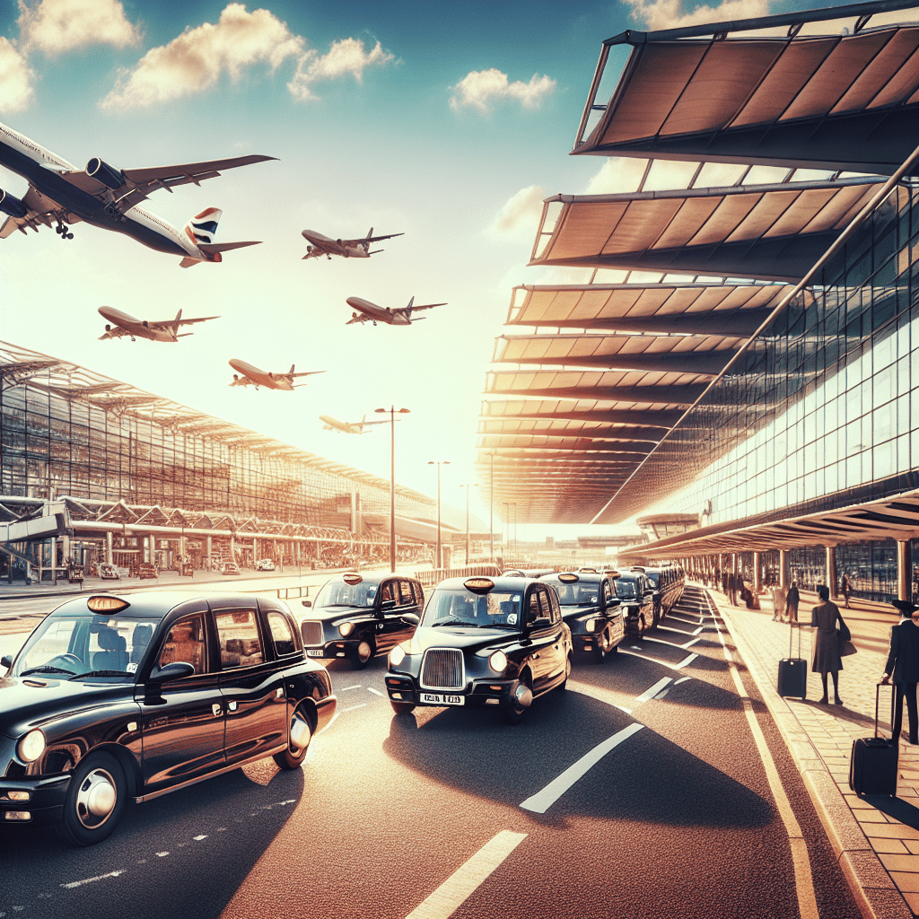 London airport taxi