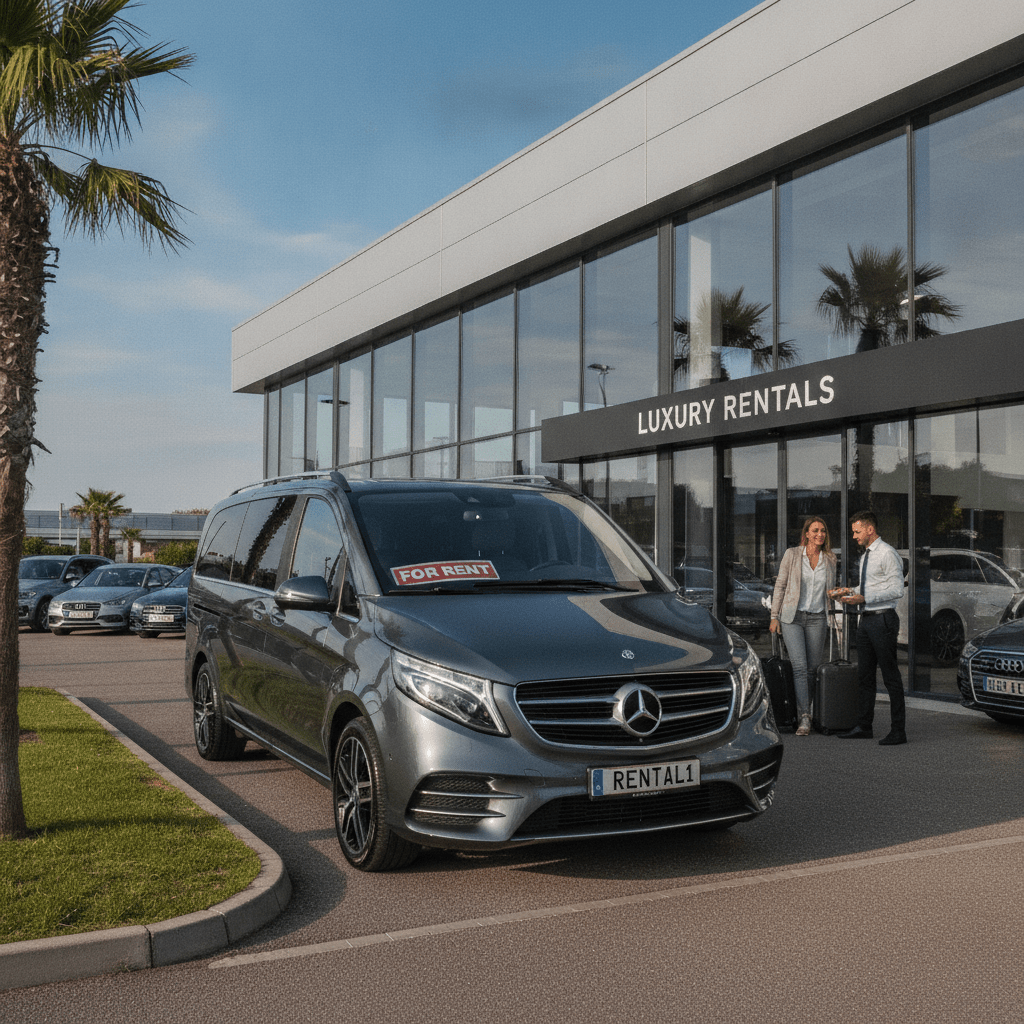 Mercedes V Class rental